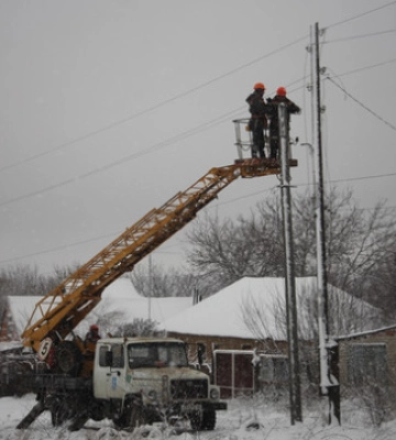 У два села на Харківщині повернули світло 