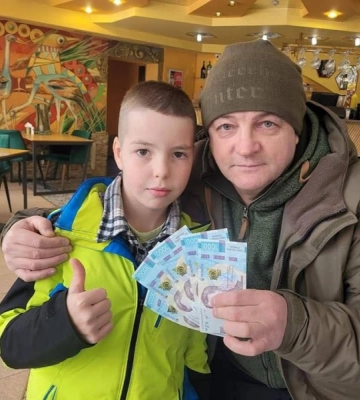 10-річний лучанин передав подаровані кошти на потреби ЗСУ