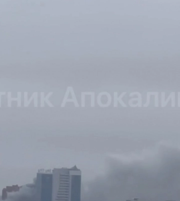 Там раніше базувався батальйон &quot;Спарта&quot;: у Донецьку палає корпус технічного університету