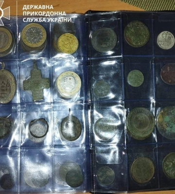 27-річний українець намагався вивезти колекцію монет до Польщі