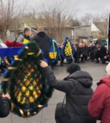 На Херсонщині попрощалися із захисниками України