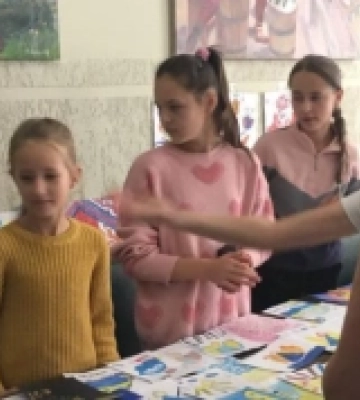 Діти з Рахівщини зібрали майже 5 тисяч гривень для підтримки армії