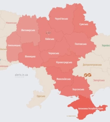 Кличко: У Солом&#039;янському районі Києва, ймовірно, потрапляння до житлового будинку горять верхні поверхи