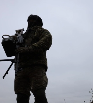 Прикордонники показали, як знищили позицію росіян на Запорізькому напрямку