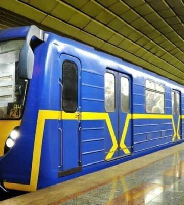Київ на пів року обмежить рух синьою гілкою метро