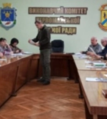 У Первомайську відбулось засідання архітектурно-містобудівної ради