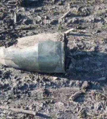 Військові 121 окремої бригади показали збитий дрон 
