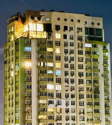 Ночная атака БпЛА на Киев, есть разрушения – ГСЧС, КГВА 