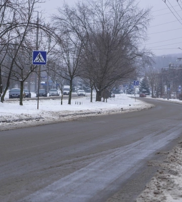 На вихідні Полтаву очікує мокрий сніг