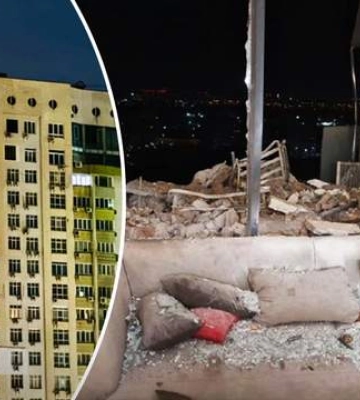 Падение обломков сбитых &quot;шахедов&quot; зафиксировано в 3 районах Киева
