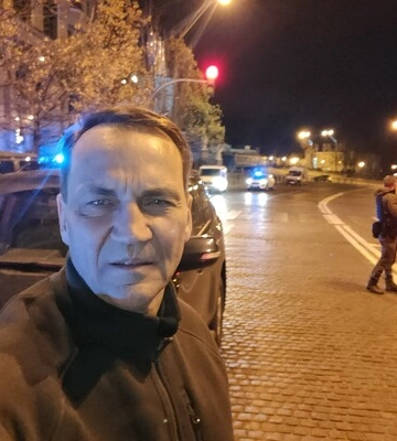 До Києва приїхав новий глава МЗС Польщи Радослав Сікорський