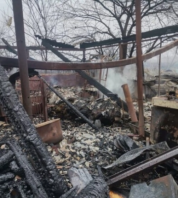 В полиции показали последствия вражеских обстрелов Запорожской области