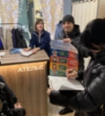 Під час рейду у Луцьку виявили неоформлених працівників