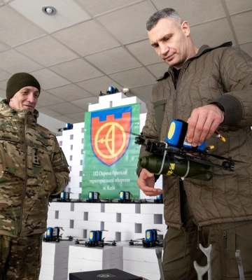Столиця профінансувала закупівлю 1700 дронів для 112 бригади ТрО Києва