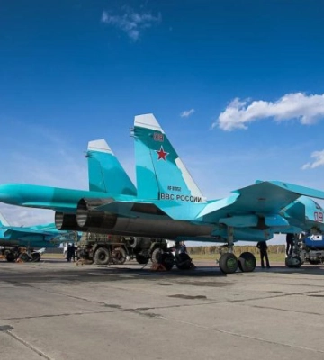 Повітряні сили на південному напрямку знищили три російські Су-34