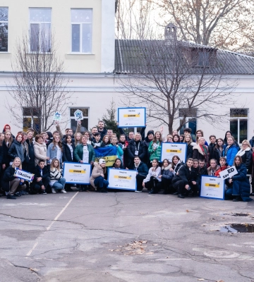 Учні Кам&#039;яномостівського ліцею на Миколаївщині виграли п&#039;ять тисяч доларів на створення освітнього ігрового простору
