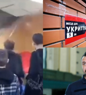 Обвал стелі в шкільному укритті: КМВА зобов’язали провести інспекцію усіх укриттів Києва