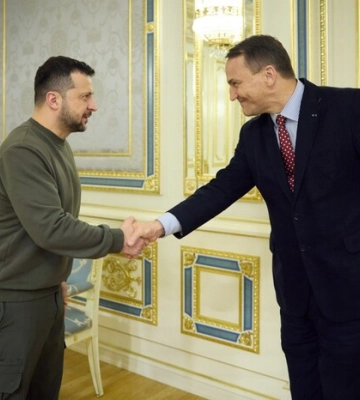 Зеленський обговорив із міністром закордонних справ Польщі новий імпульс у стосунках двох країн