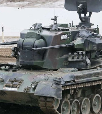 Німеччина передала Україні нову партію зброї: додаткові зенітки Gepard і понад 30 тис. боєприпасів до них
