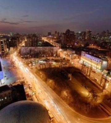 Без озера, моста и площади: как выглядел в Киеве район станции метро Лыбидская в 1950-х годах