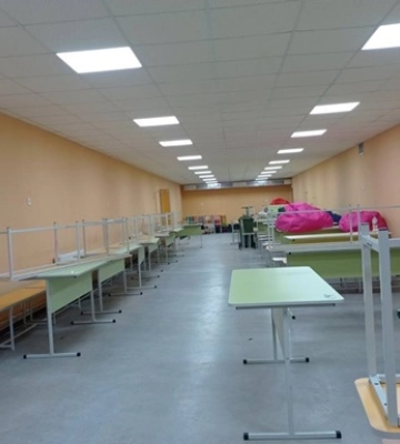 У Києві відновили шкільне укриття, де під час тривоги обвалилася стеля: відео