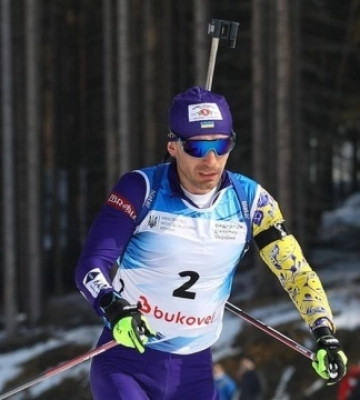 Руслан Ткаленко виграв персьют чемпіонату України з біатлону