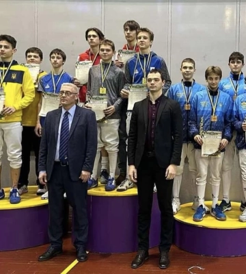Миколаївські фехтувальники завоювали медалі на Чемпіонаті України