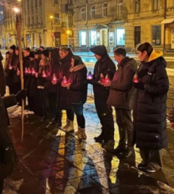 На Львівщині вшанували пам’ять членів ОУН Василя Біласа та Дмитра Данилишина