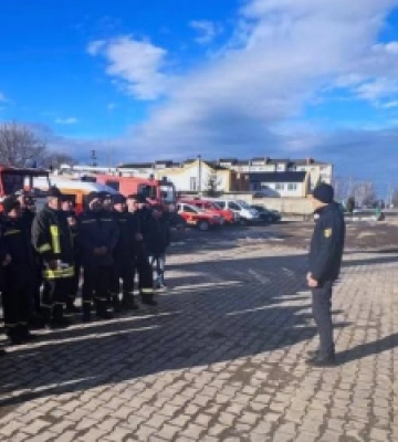У Самборі навчали пожежників