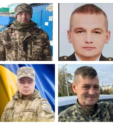 На Рівненщині на вічний спочинок провели чотирьох мужніх Героїв-захисників України