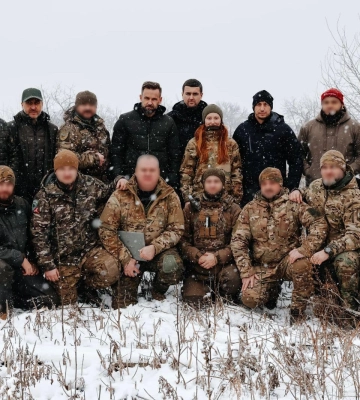 Спецпризначенцям поліції Закарпаття у зоні бойових дій вручили відзнаки Президента України