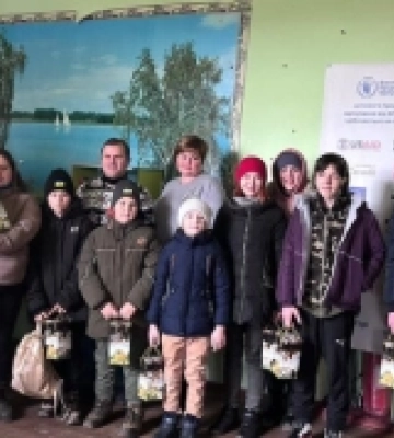 Подарунки для дітей Милівської та Нововоронцовської громад