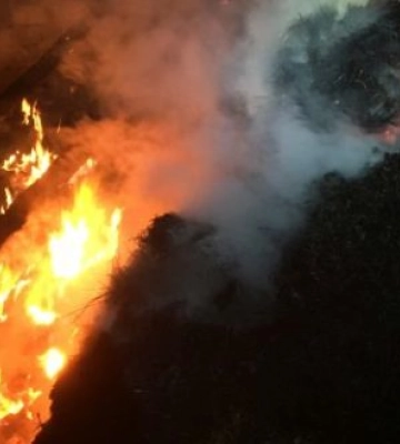 На Різдво згоріли будинок в Мукачеві та надвірна споруда в Солотвині