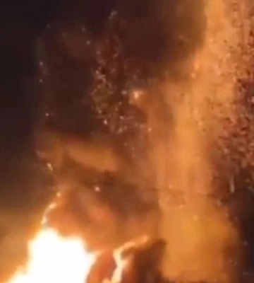 Появилось видео с моментом удара по Новочеркасску