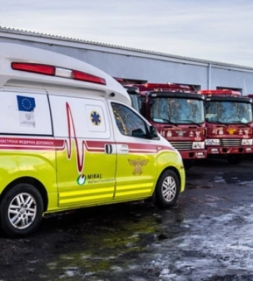 Нові машини отримали рятувальники Дніпропетровщини