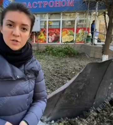 Уламки знищеного корабля розлетілися по Феодосії (відео)