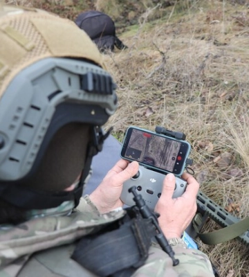 На Запорізькому напрямку нацгвардійці випробовують нові вибухові пристрої для ударних БпЛА