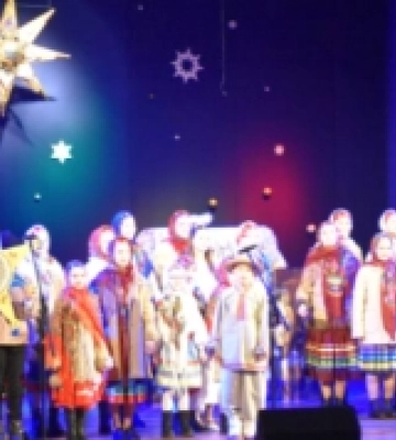 Луцькі школярі взяли участь у фестивалі вертепів