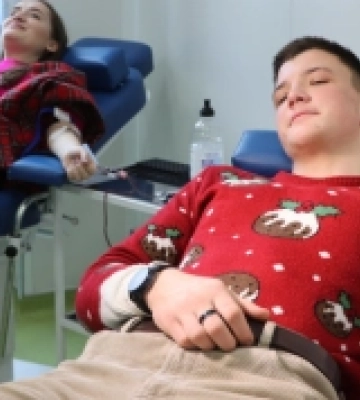 До Різдва в Одесі провели святкову акцію зі здачі донорської крові