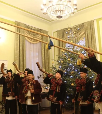 У Козицького заколядували зі сусідньої області (відео)