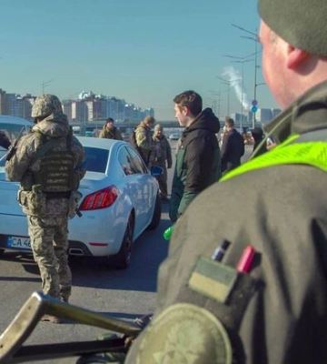 Стало відомо, з якою метою на вулицях Києва з&#039;явилися тимчасові блок-пости