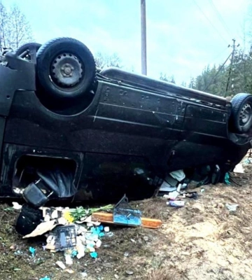 На Сарненщині в ДТП травмувалась пасажирка мікроавтобуса