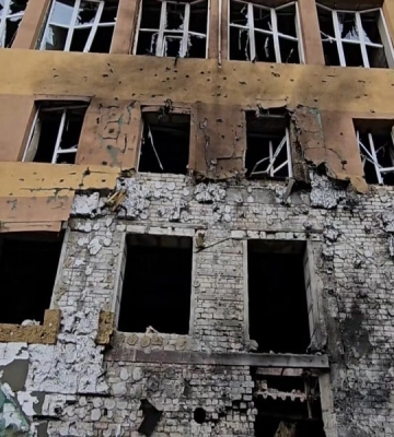 Наслідки кількагодинного обстрілу Херсона показали в ОВА