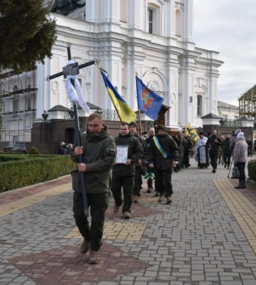 Луцька громада попрощалася з Героями Віктором Афанасьєвим та Станіславом Щирим