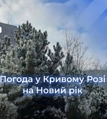 Какую погоду ожидать в Кривом Роге на Новый Год