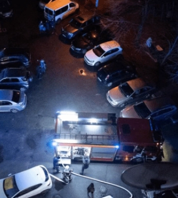 У Києві під час пожежі з палаючого 14 поверху вистрибнув чоловік та загинув: фото та відео