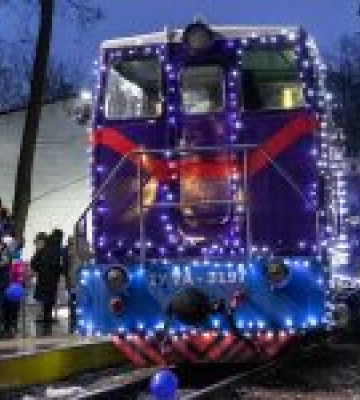 Стартував зимовий сезон руху поїздів на дитячих залізницях у Києві та Дніпрі