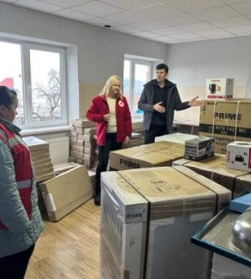 15 прихистків для ВПО в регіоні облаштували за підтримки Закарпатської обласної організації Товариства Червоного Хреста України