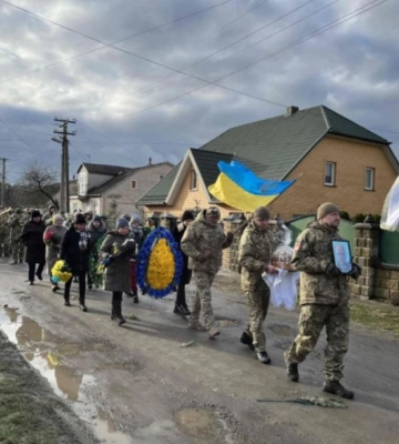 На Волині попрощалися з воїном Володимиром Оркішем, який загинув у бою на Донеччині