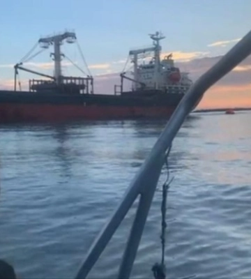 У Чорному морі на міні підірвалося судно, що прямувало в порт на Одещині